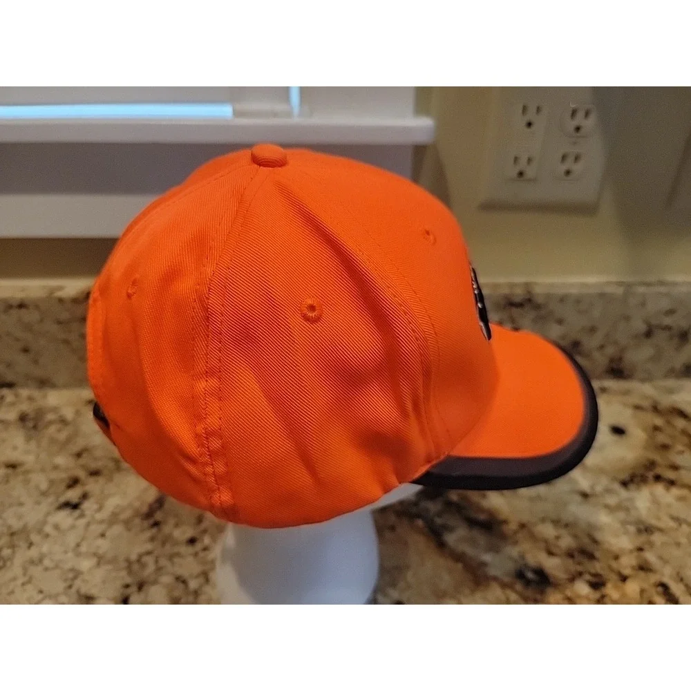 Whitetails Unlimited Adult Cap Hat Blaze Orange Deer Hunting One Size